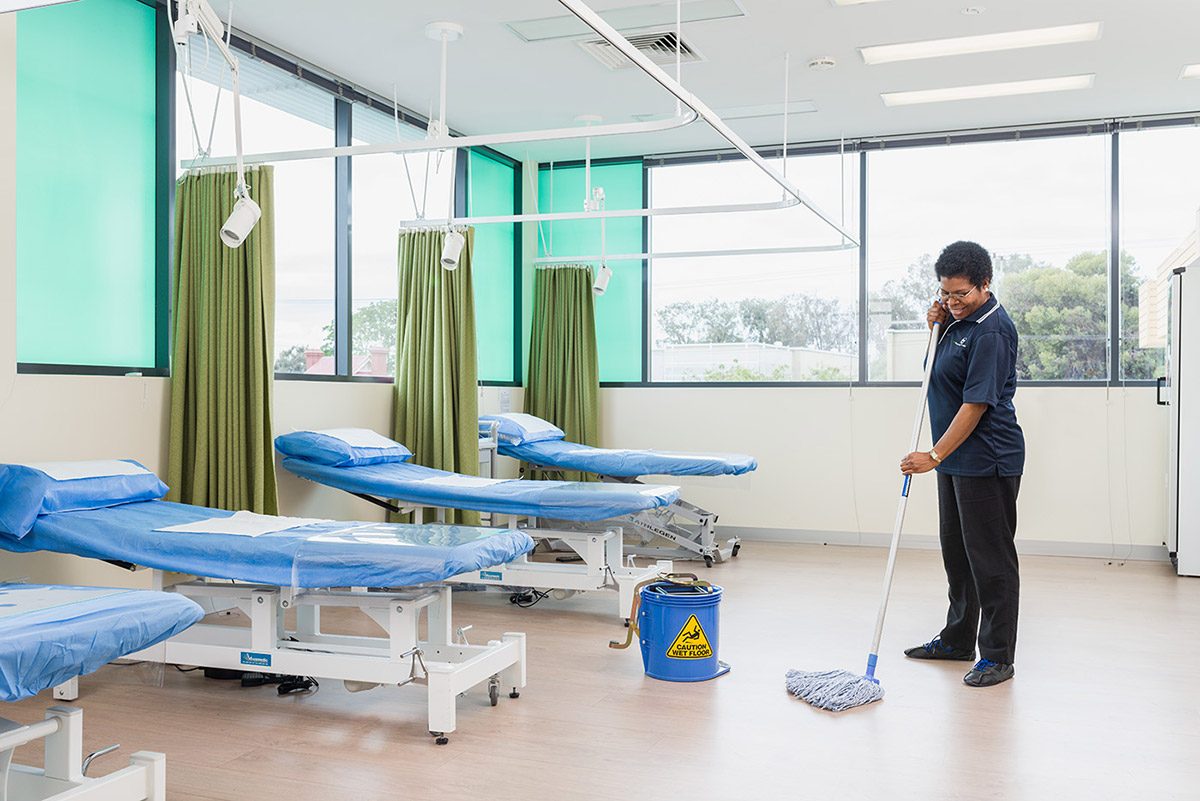 Hospital Medical Centre cleaning Adelaide Darwin