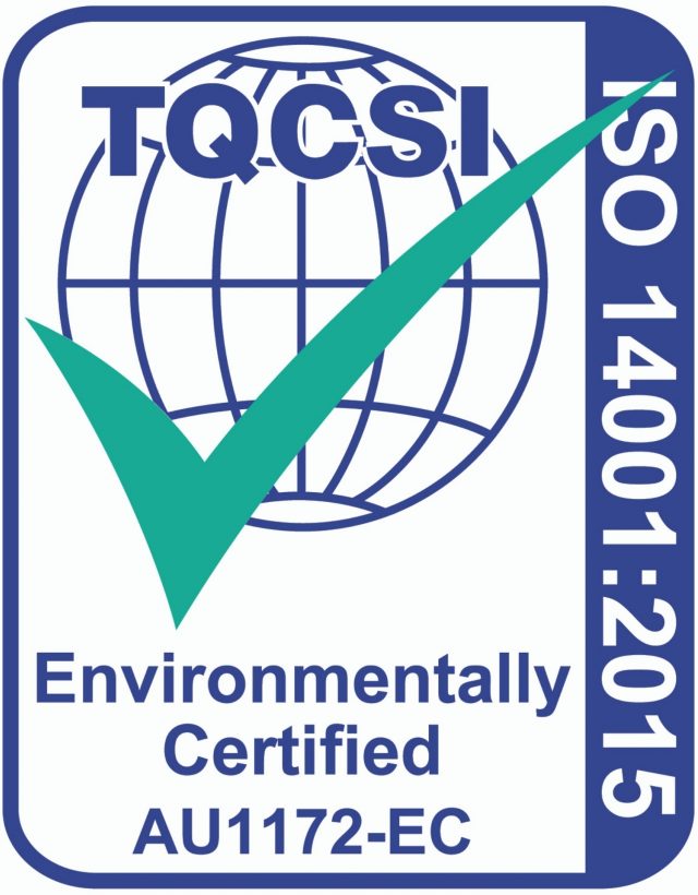 Environmentally certified commercial cleaning ISO 14001