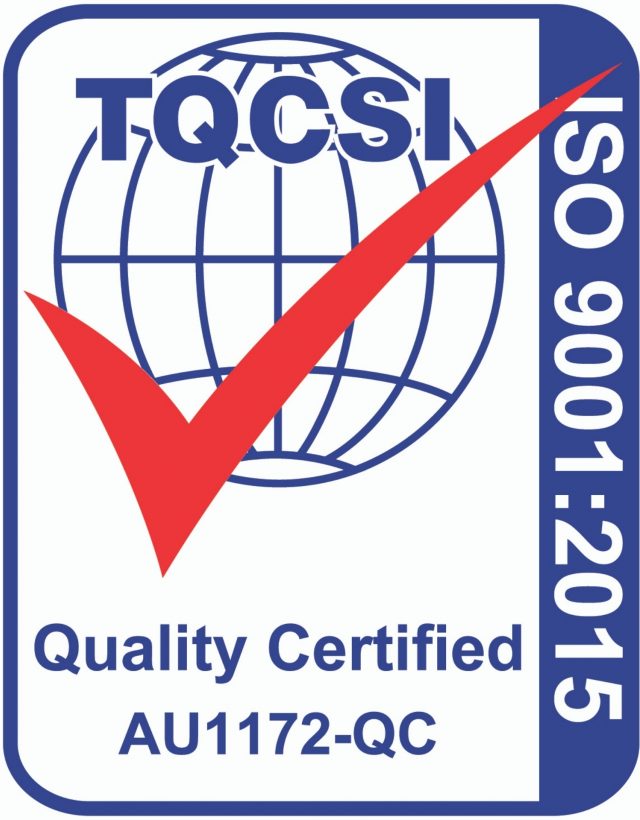 ISO 9001:2015 Quality Certified Commercial Cleaning