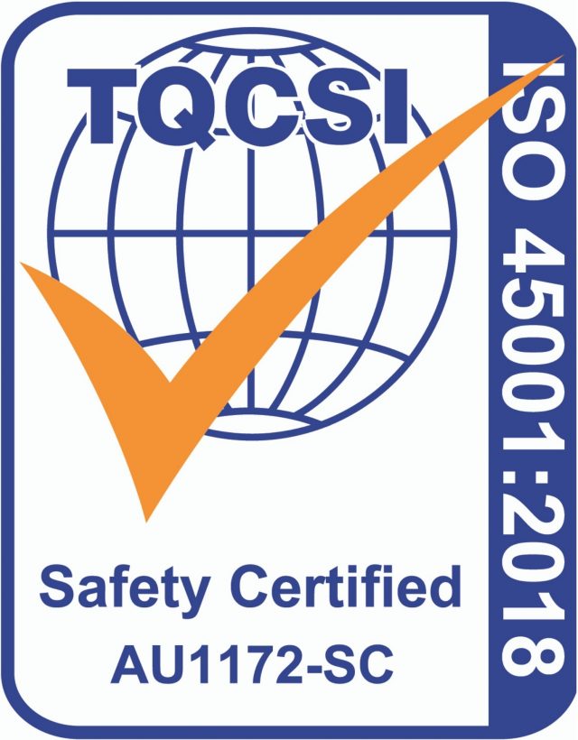 ISO 45001 safety certified commercial cleaning