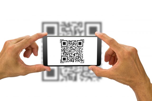 QR Code login for commercial cleaning and maintenance